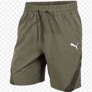PUMA Men's Short Active Wear Green Sport Wear Size XL